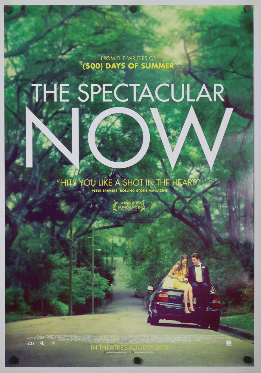The Spectacular Now (2013) original theatrical movie poster - Final