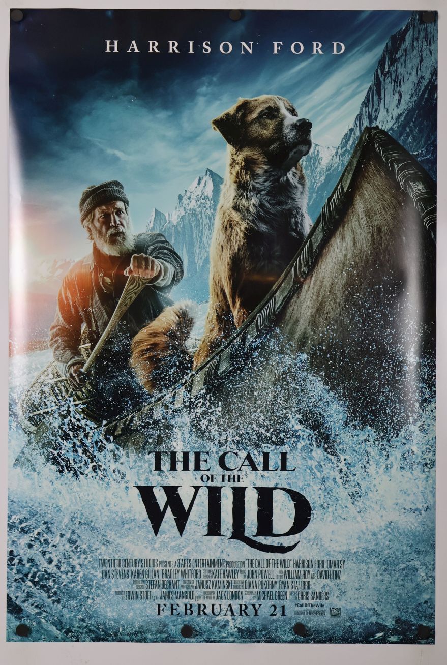 The Call of the Wild (2020) original theatrical movie poster - International Final