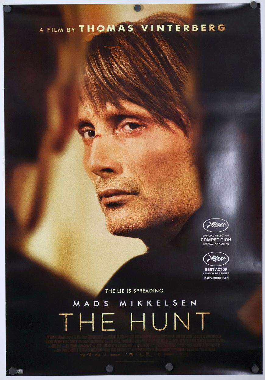 The Hunt (2012) original theatrical movie poster - Final