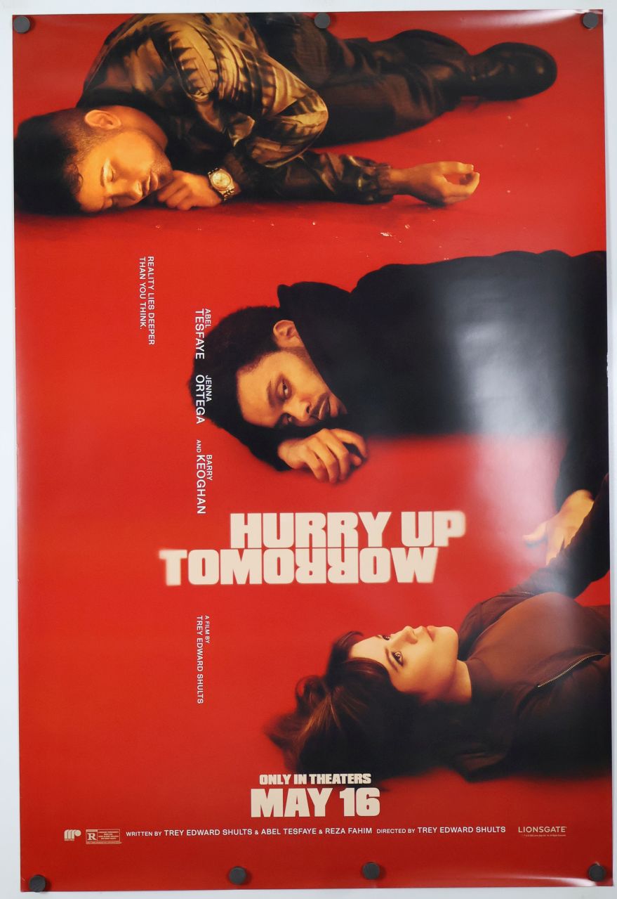Hurry Up Tomorrow (2025) original theatrical movie poster - Final