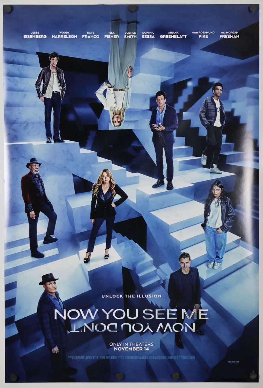 Now You See Me 3 (2025) original theatrical movie poster - Advance