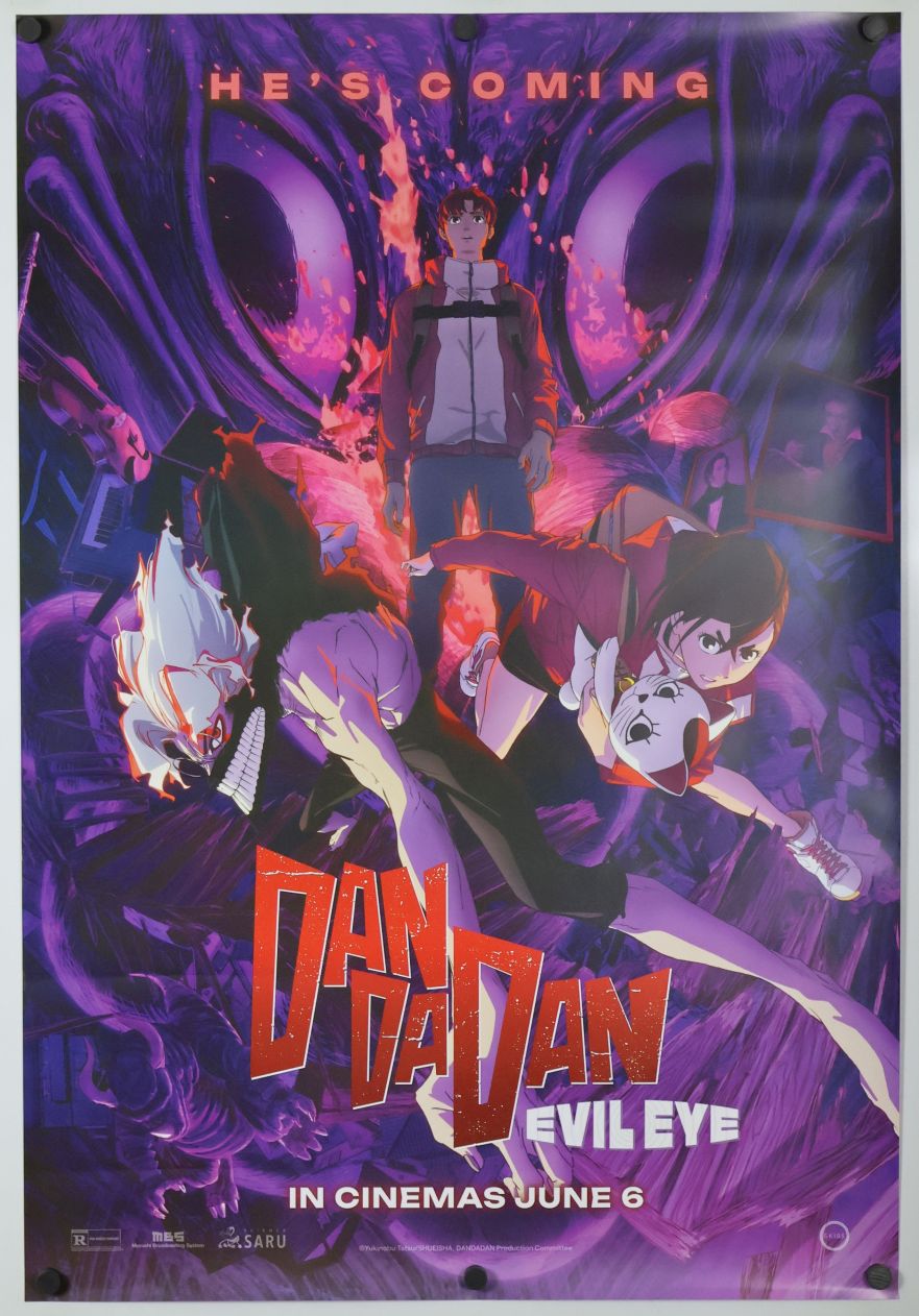 Dan Da Dan: Evil Eye (2025) original theatrical movie poster - Final