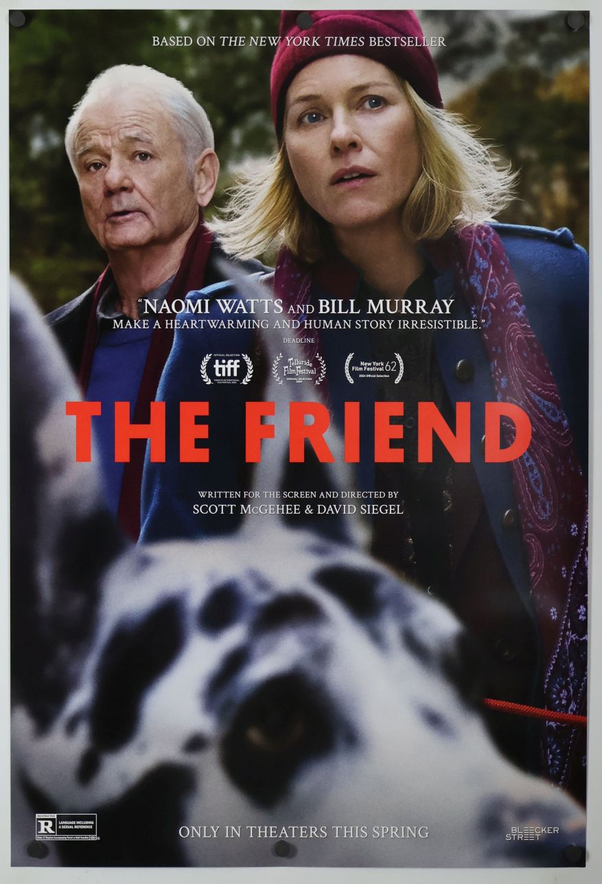 The Friend (2024) original theatrical movie poster - Final