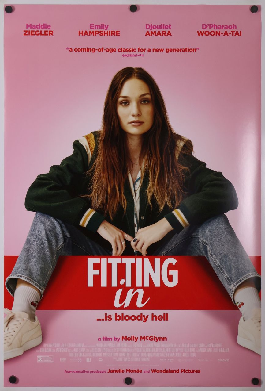 Fitting In (2023) original theatrical movie poster - Final