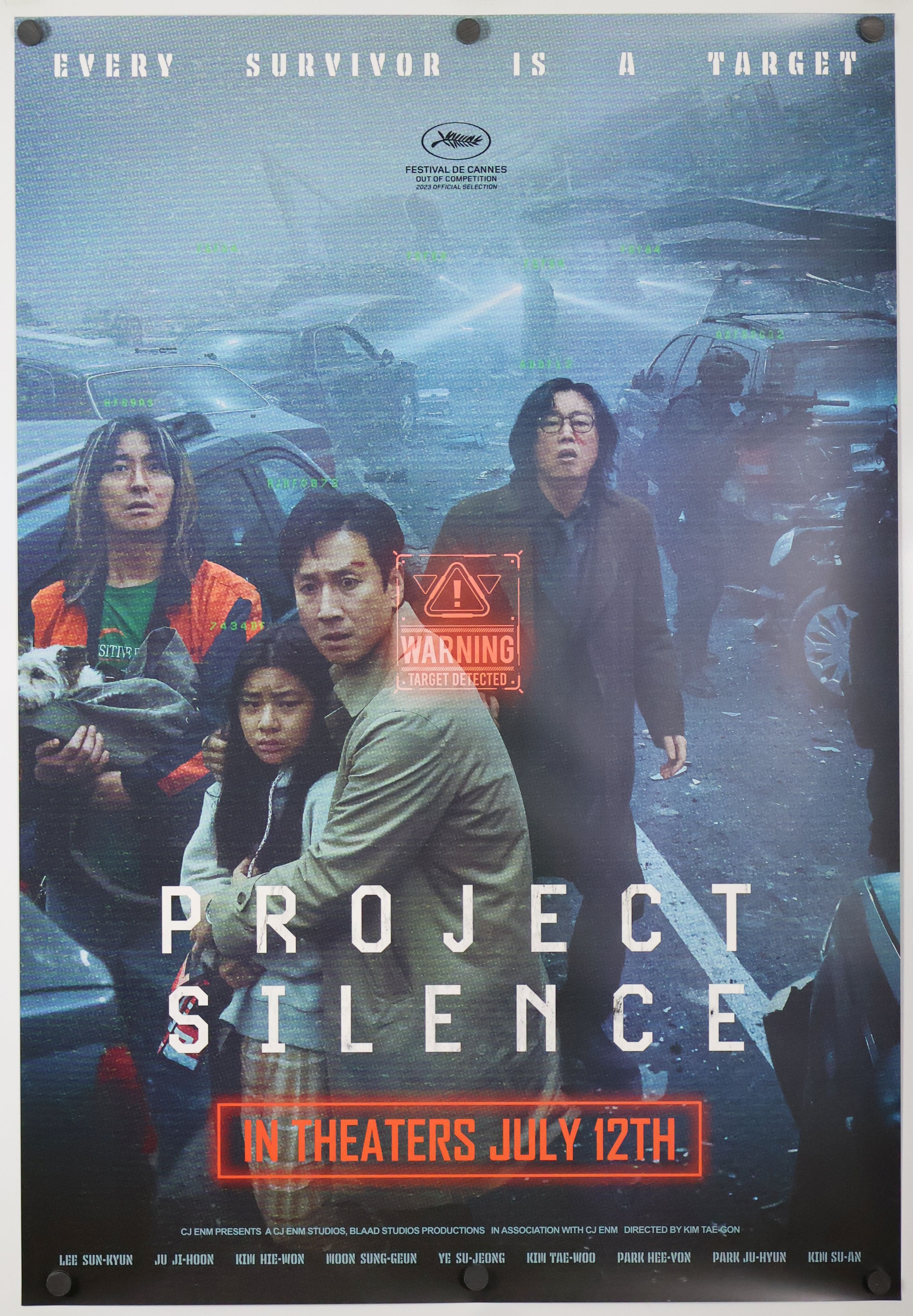 Project Silence (2023) original theatrical movie poster - Final