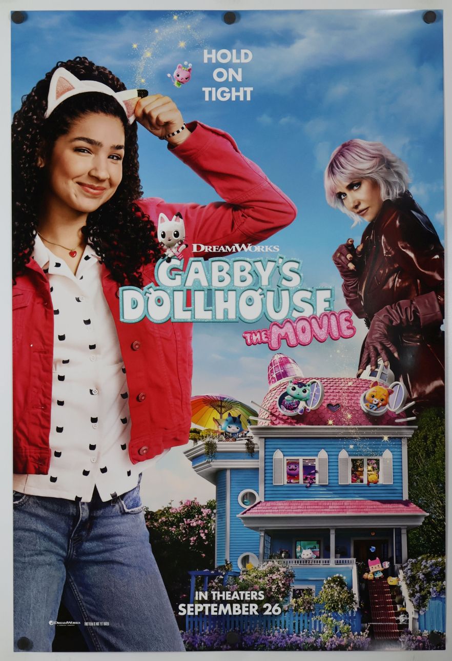 Gabby's Dollhouse: The Movie (2025) original theatrical movie poster - Advance