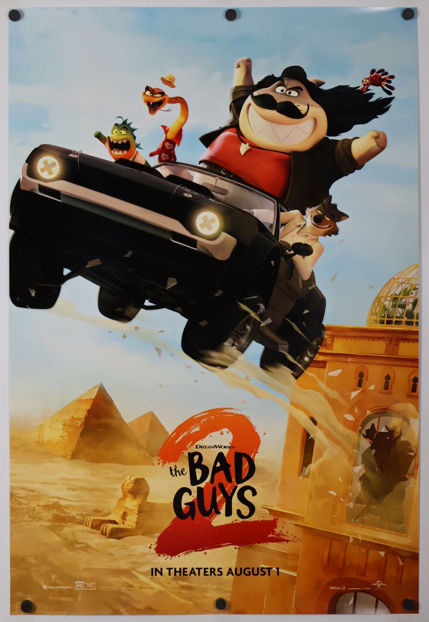 The Bad Guys 2 (2025) original theatrical movie poster - Final