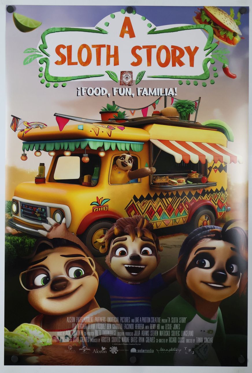 A Sloth Story (2025) original theatrical movie poster - Final