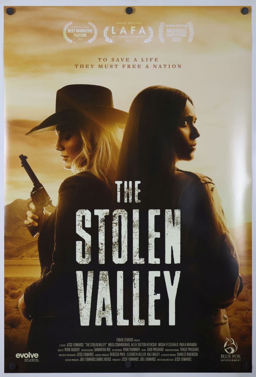 The Stolen Valley (2024) original theatrical movie poster - Final