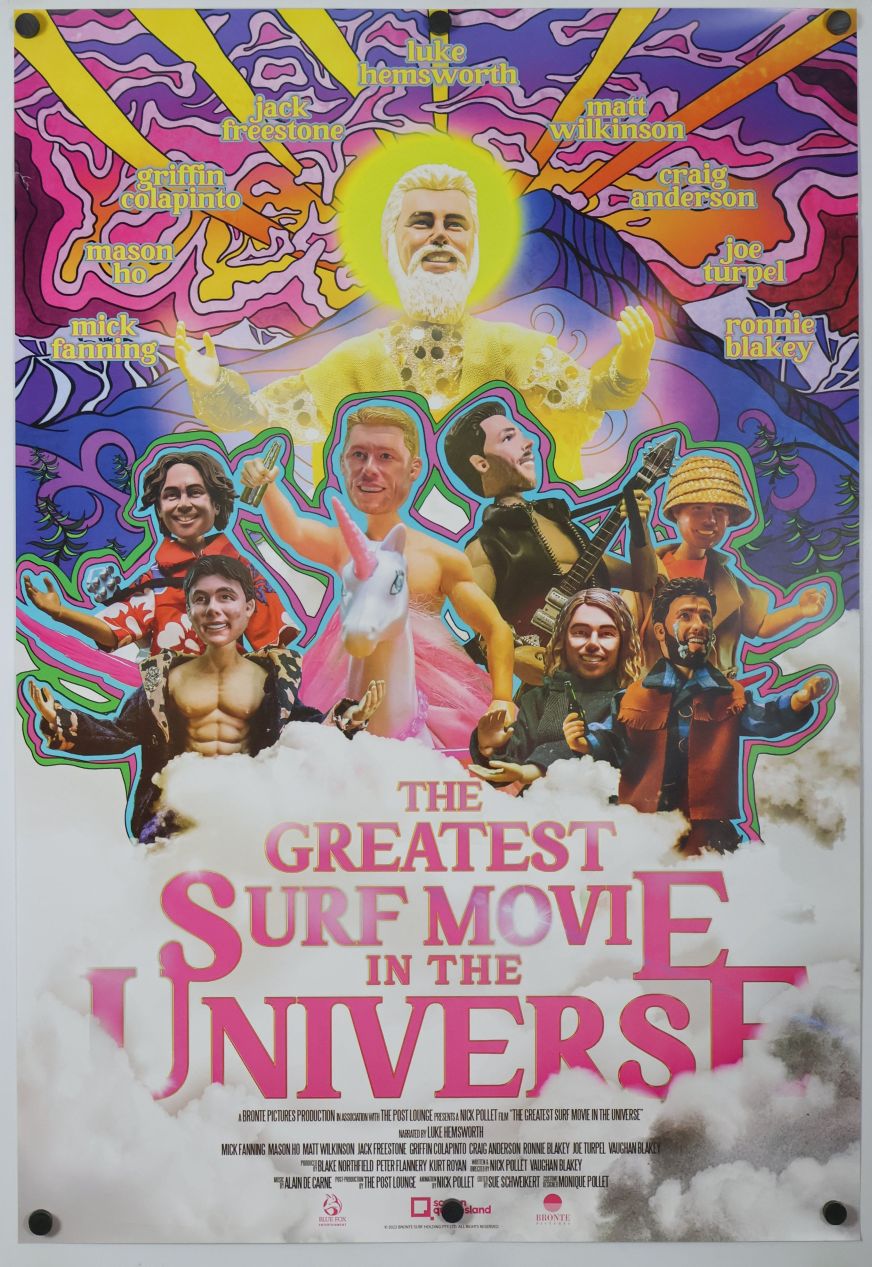 The Greatest Surf Movie in the Universe (2024) original theatrical movie poster - Final