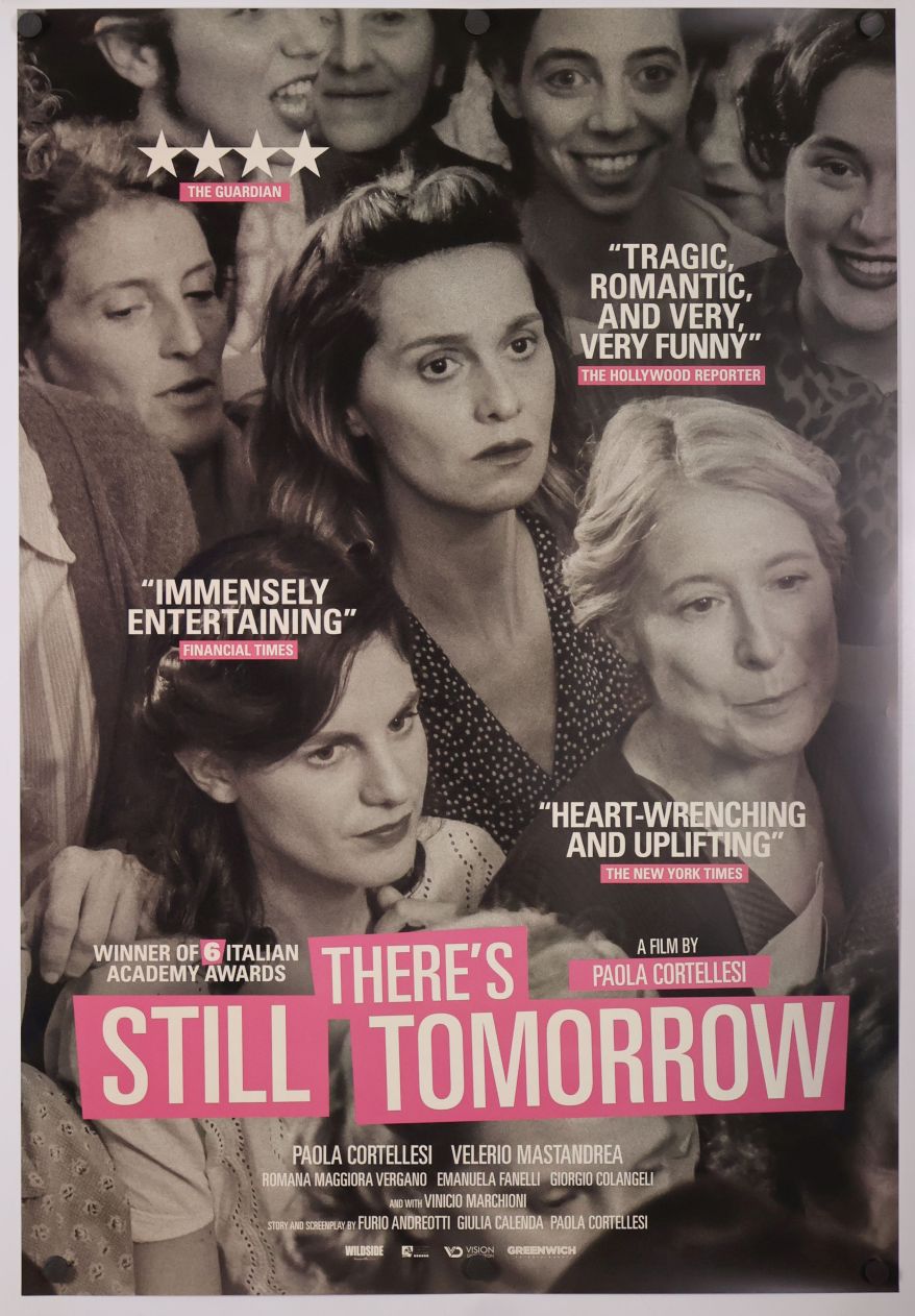 There's Still Tomorrow (2024) original theatrical movie poster - Final
