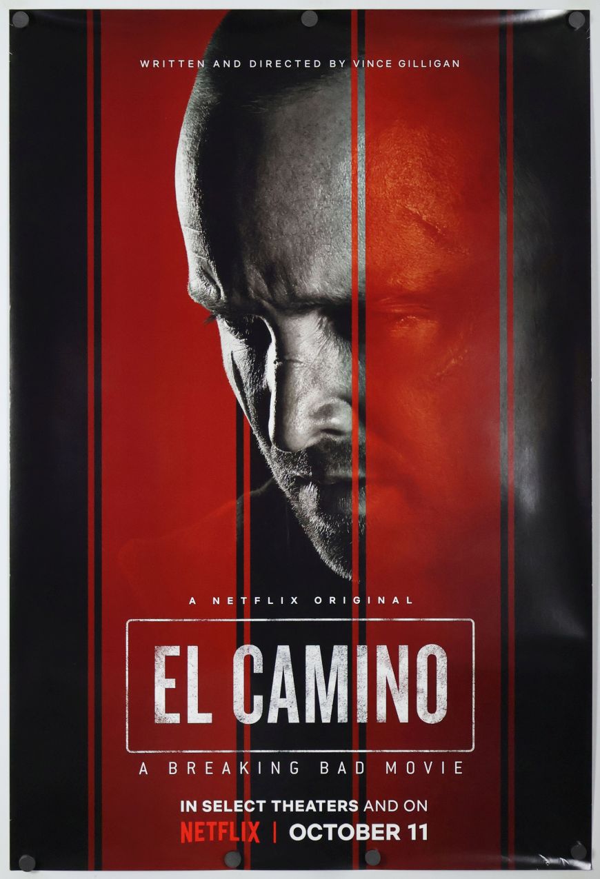 El Camino: A Breaking Bad Movie (2019) original theatrical movie poster - Style B