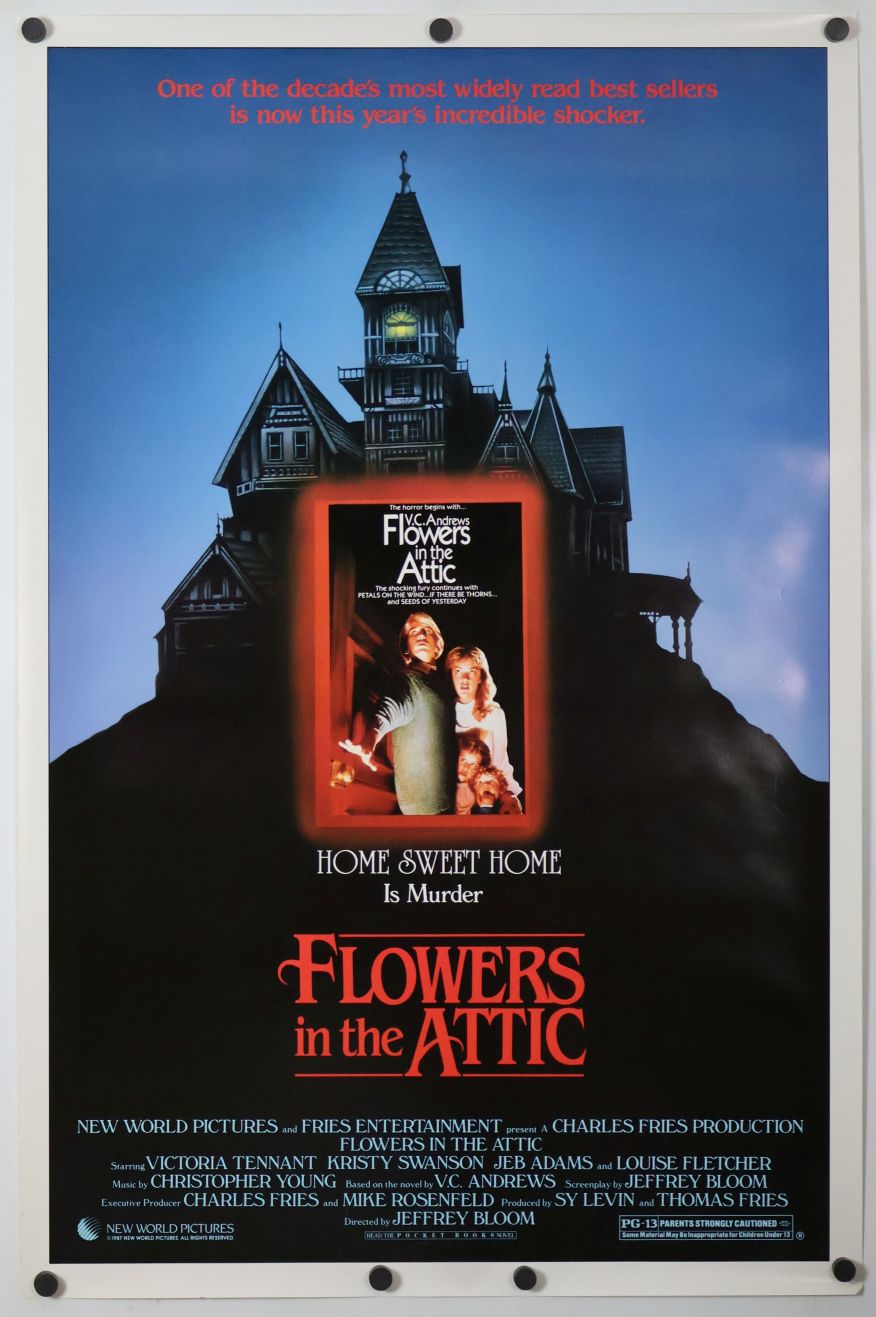 Flowers in the Attic (1987) original theatrical movie poster - Final