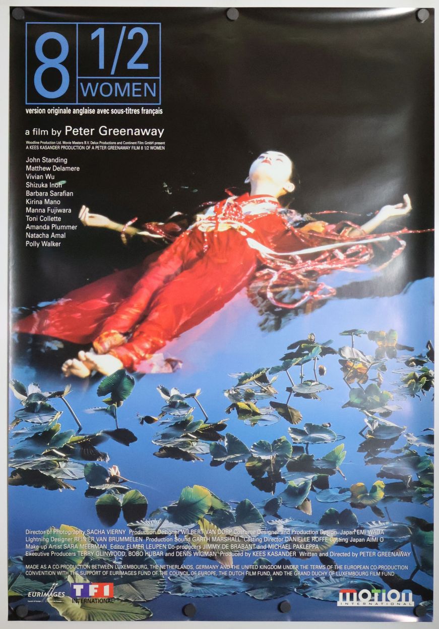 8 ½ Women (1999) original theatrical movie poster - Final - French Language