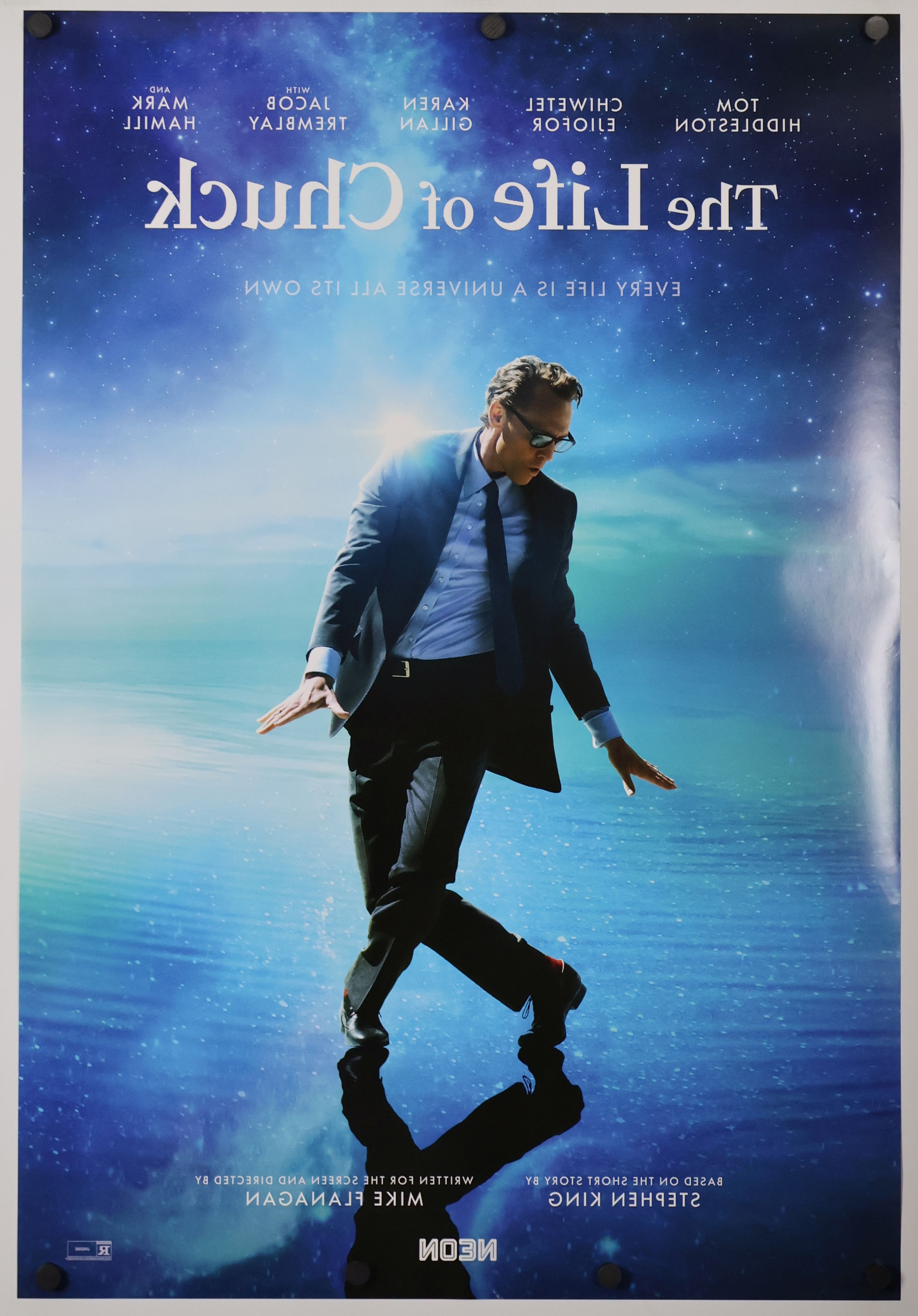 The Life of Chuck (2025) original theatrical movie poster - Final