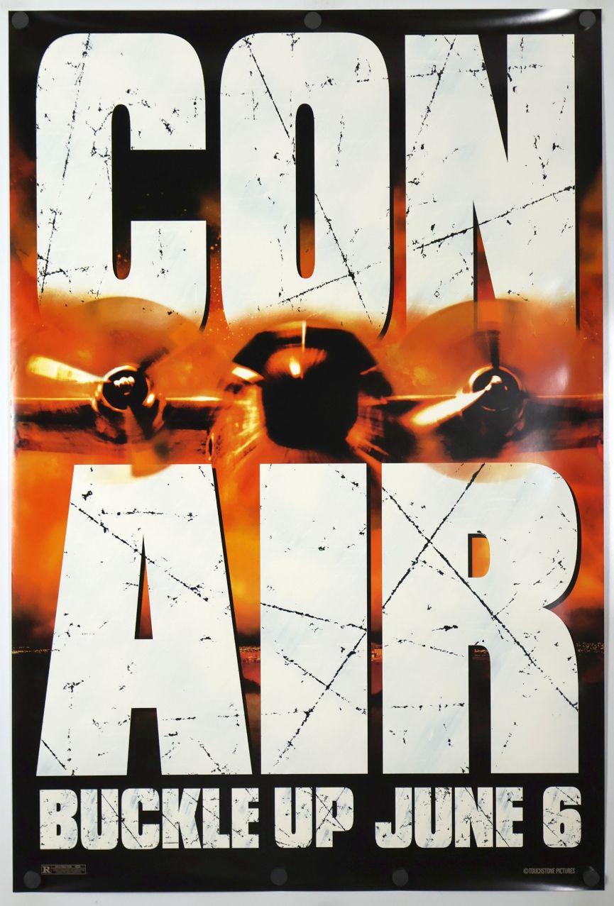 Con Air (1997) original theatrical movie poster - International Advance