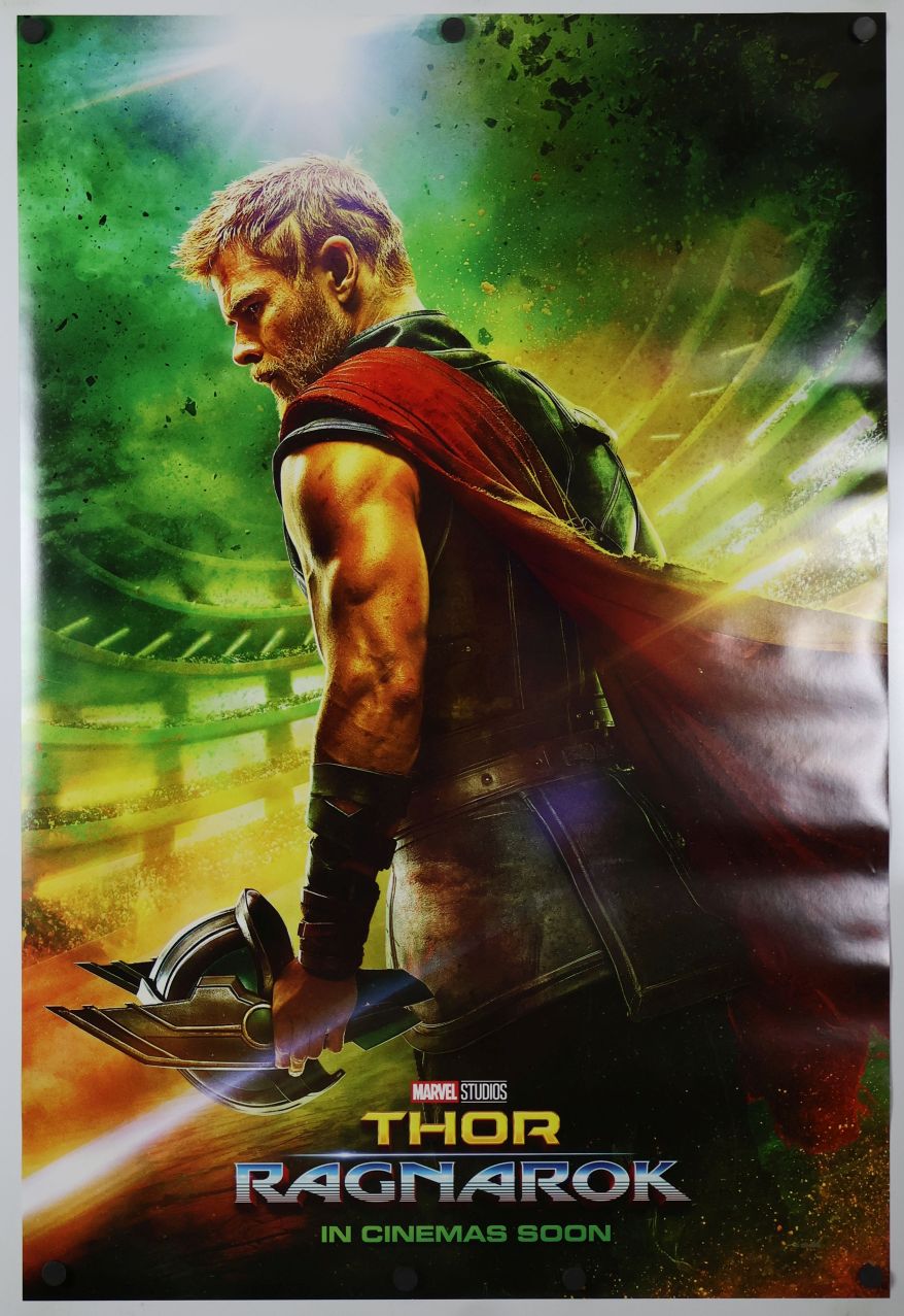 Thor: Ragnarok (2017) original theatrical movie poster - International Advance