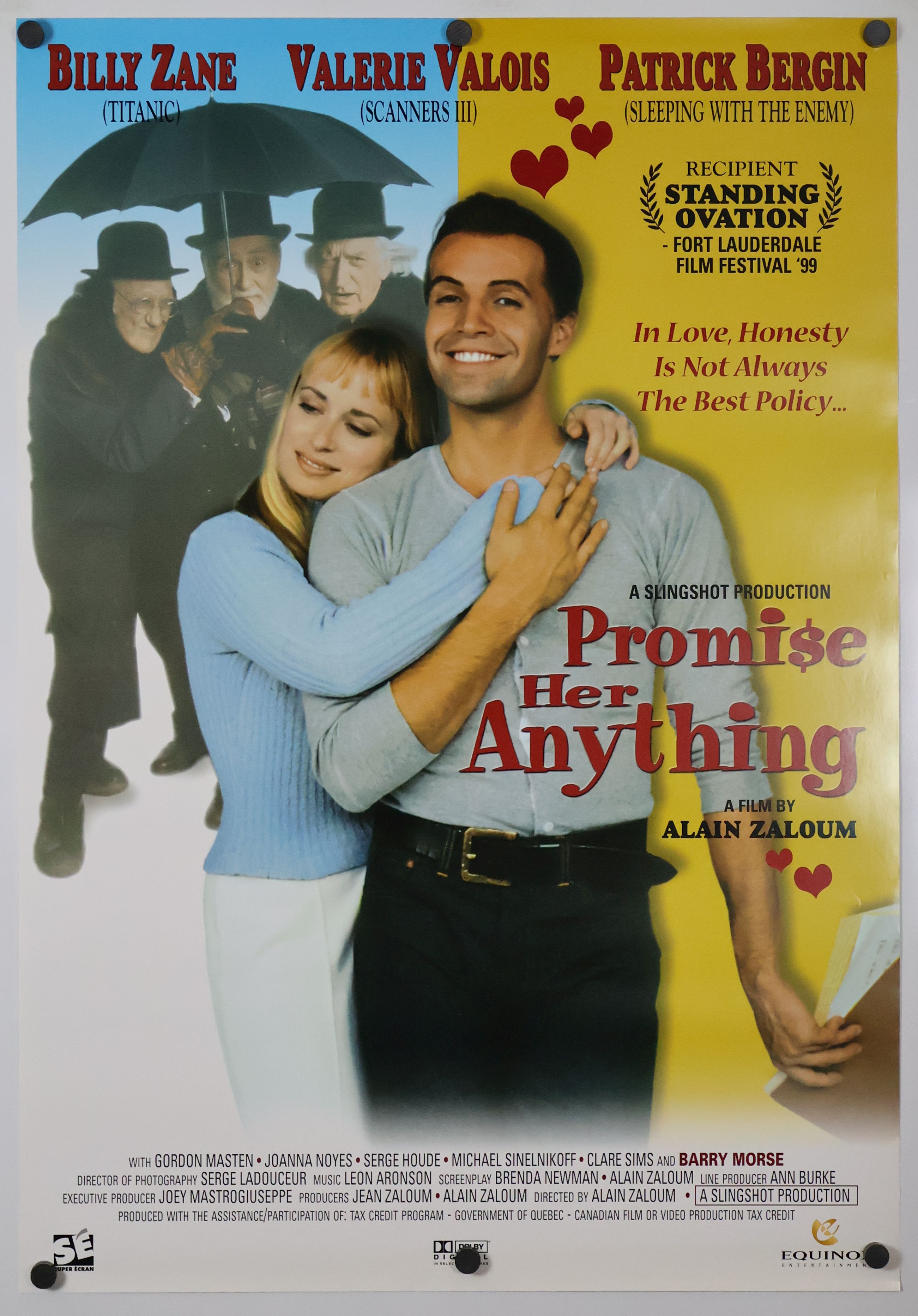 Promise Her Anything (1999) original theatrical movie poster - Final
