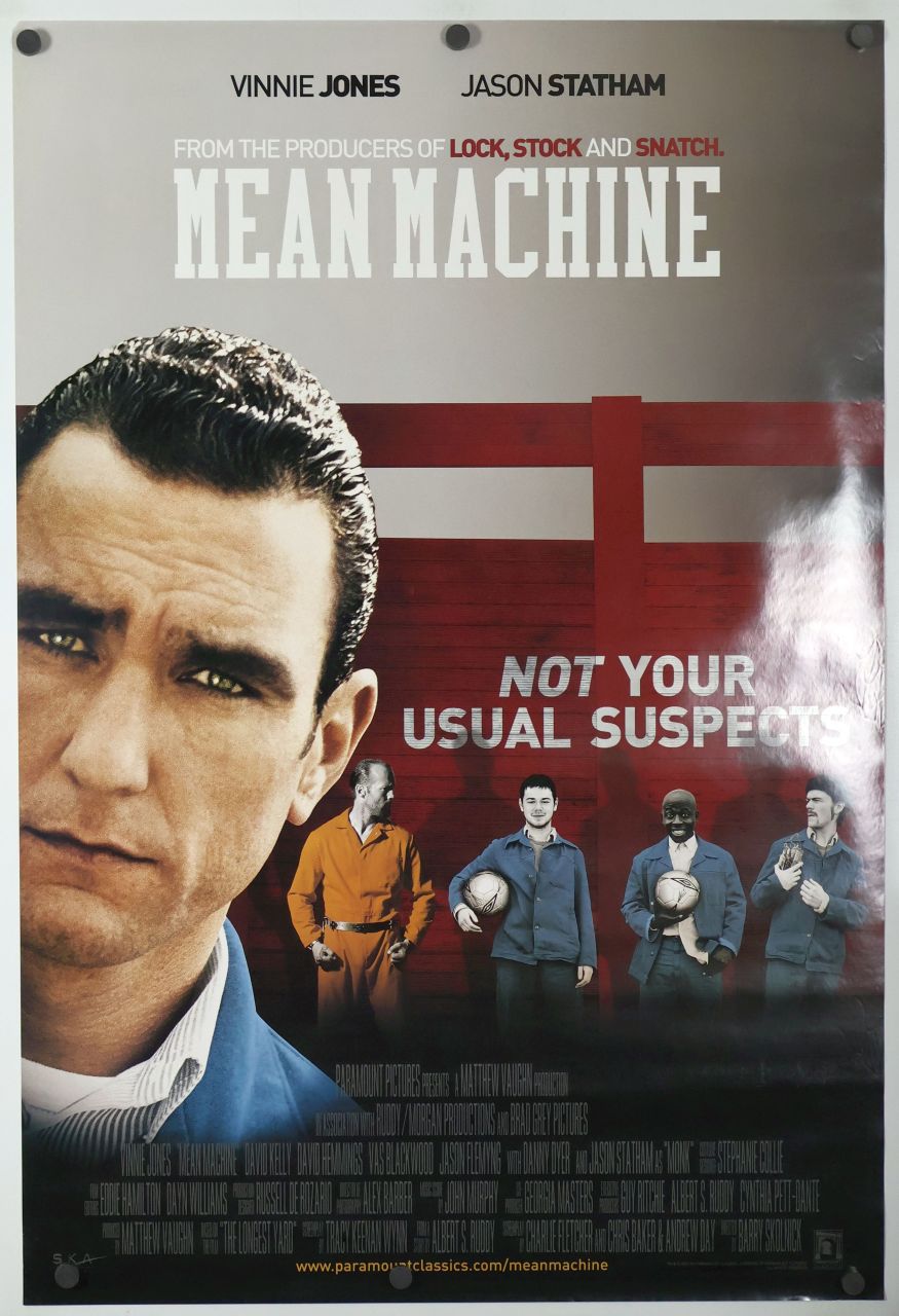 Mean Machine (2001) original theatrical movie poster - Final