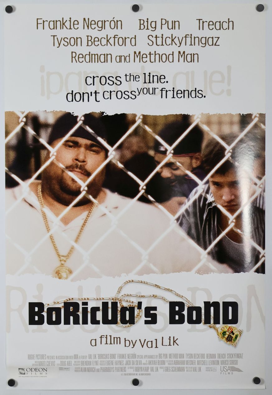 Boricua's Bond (2000) original theatrical movie poster - Final