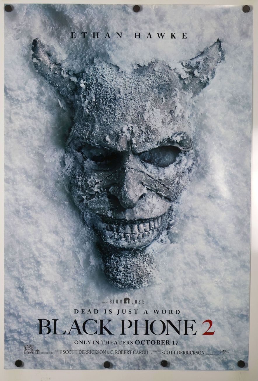 Black Phone 2 (2025) original theatrical movie poster - Advance