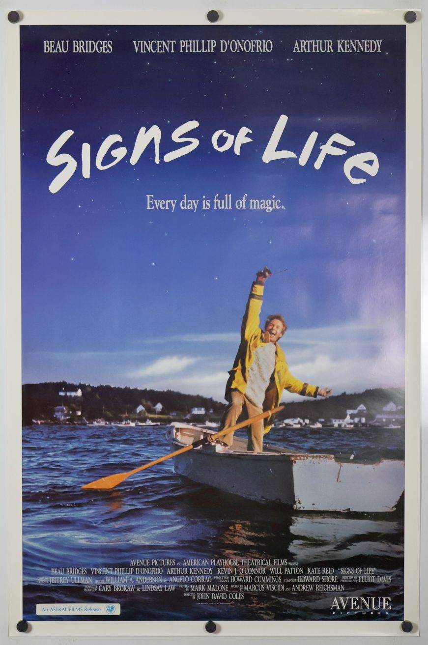 Signs of Life (1989) original theatrical movie poster - Final