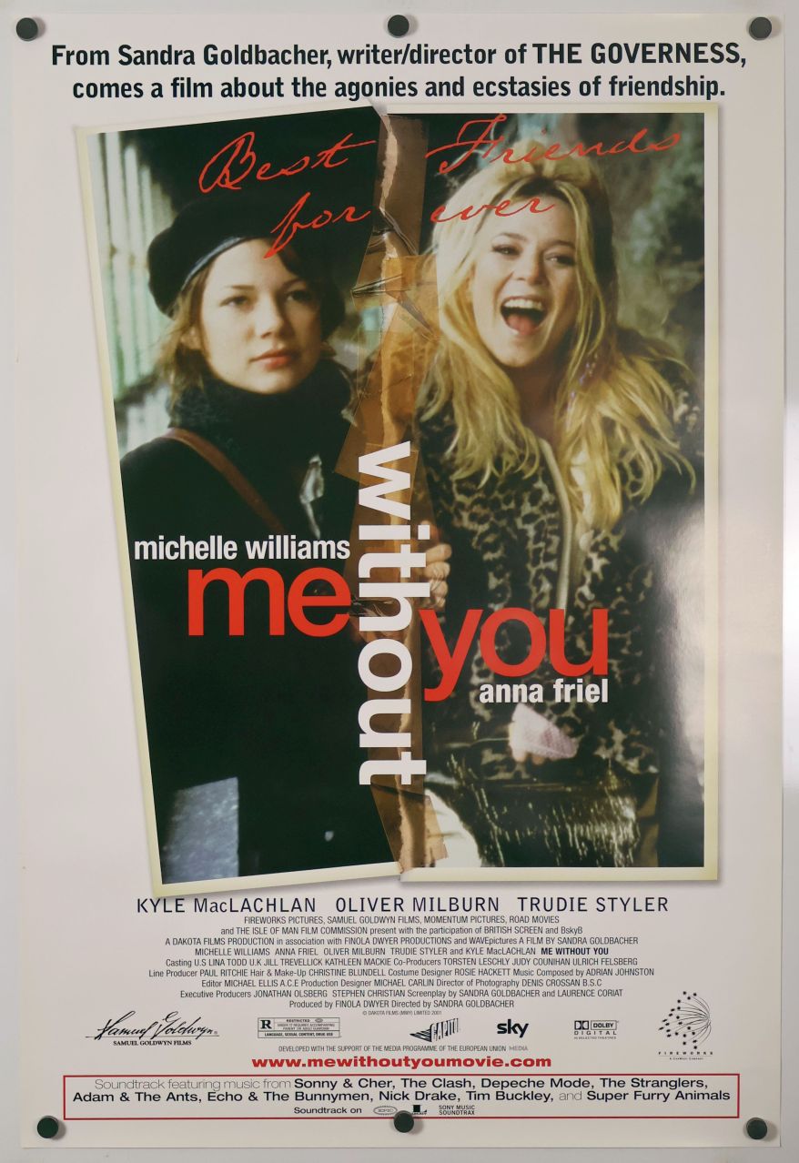 Me Without You (2001) original theatrical movie poster - Final