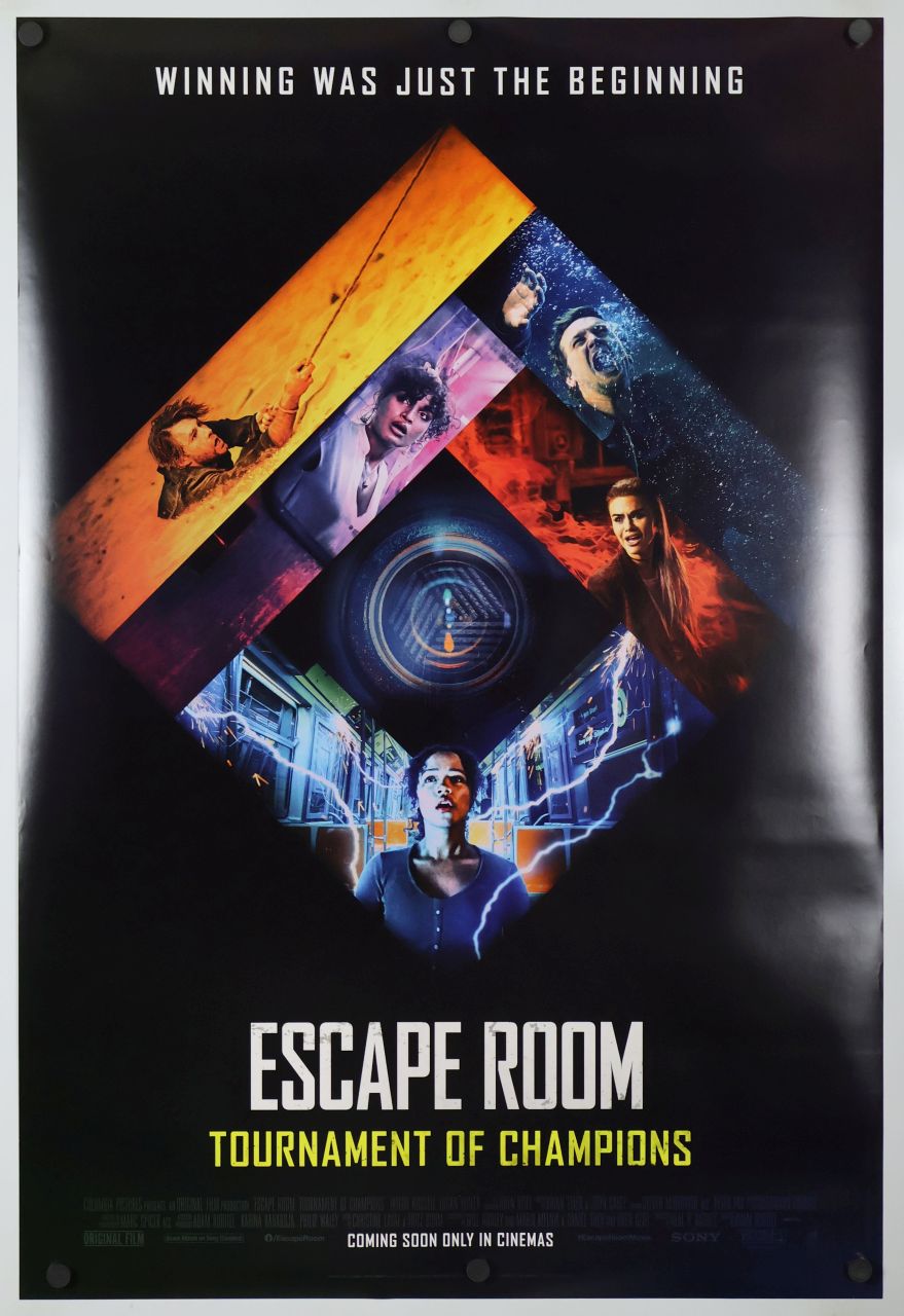 Escape Room: Tournament of Champions (2021) original theatrical movie poster - International