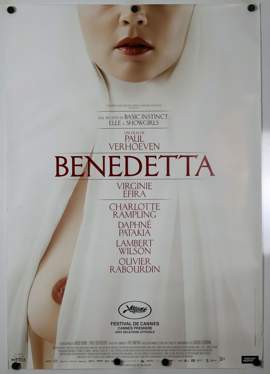 Benedetta (2022) original theatrical movie poster - Final