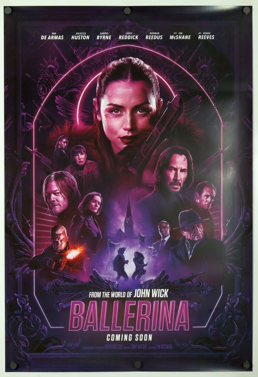 Ballerina (2025) original theatrical movie poster - International Final