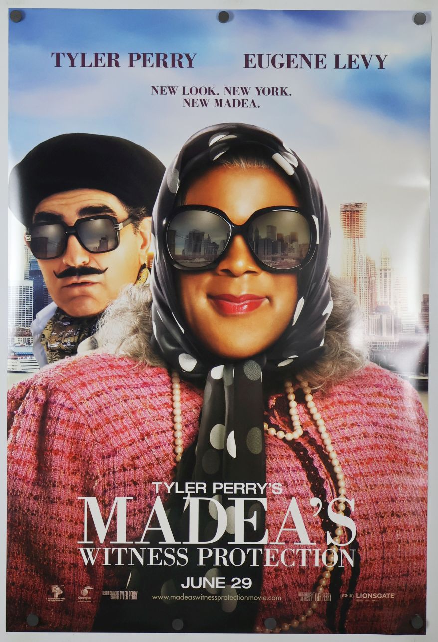 Madea's Witness Protection (2012) original theatrical movie poster - Advance
