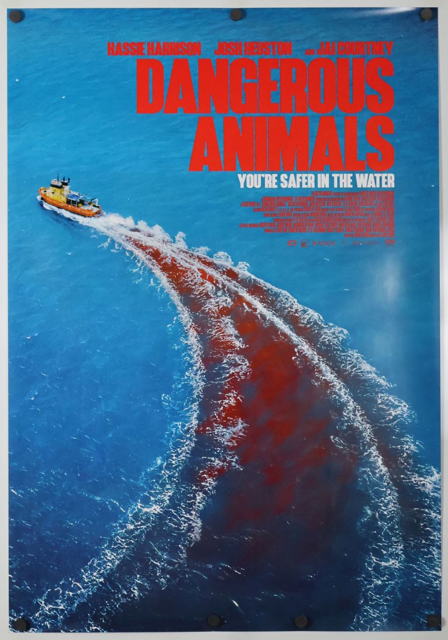 Dangerous Animals (2025) original theatrical movie poster - Final