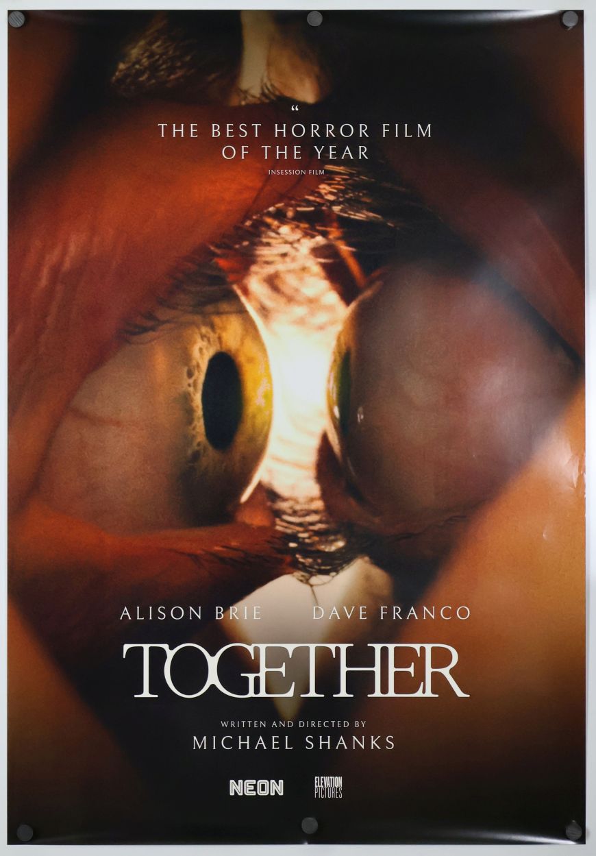 Together (2025) original theatrical movie poster - Advance