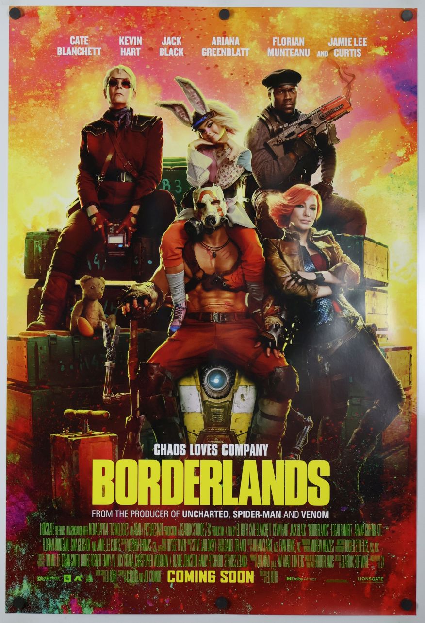 Borderlands (2024) original theatrical movie poster - Final