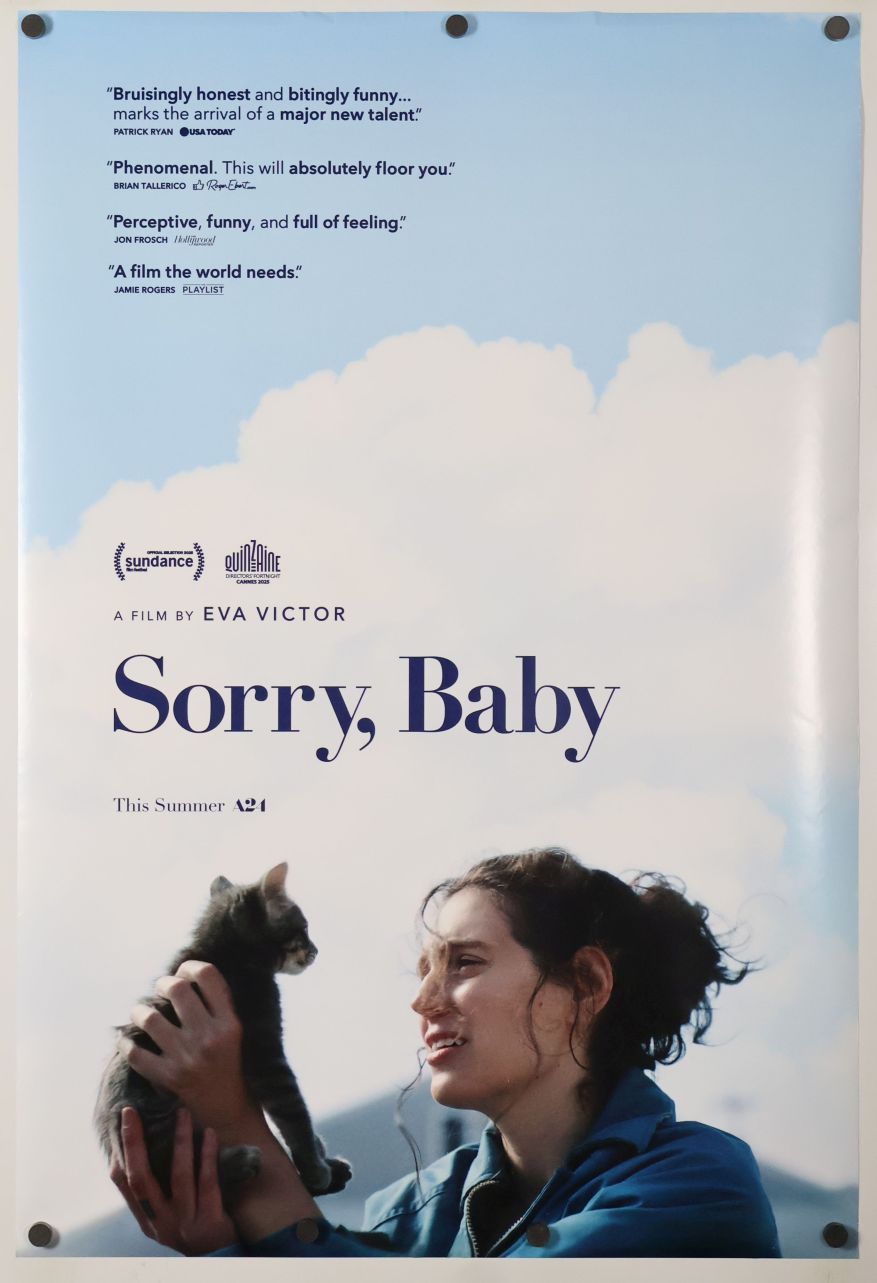 Sorry, Baby (2025) original theatrical movie poster - Final