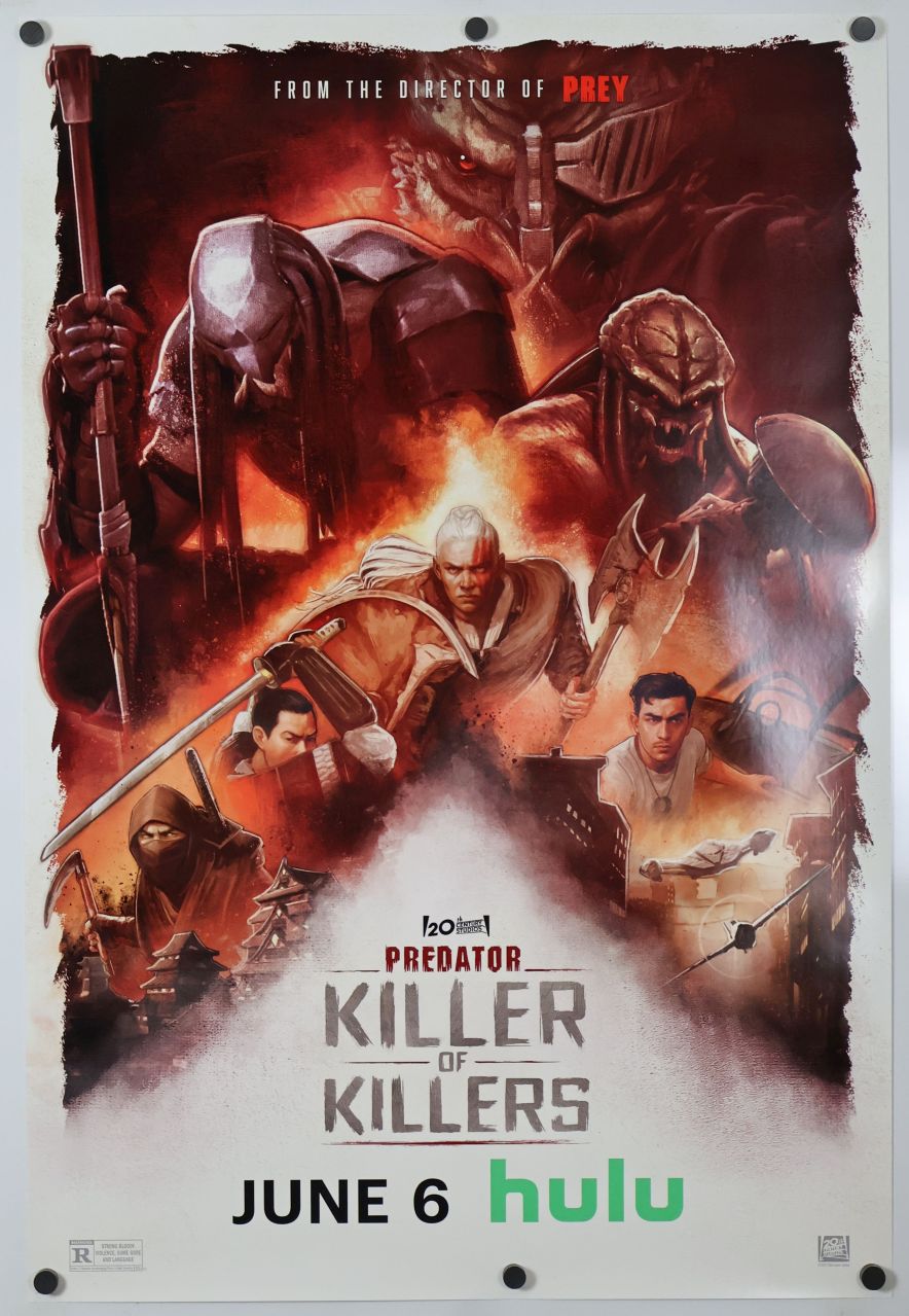 Predator: Killer of Killers (2025) original theatrical movie poster - Final