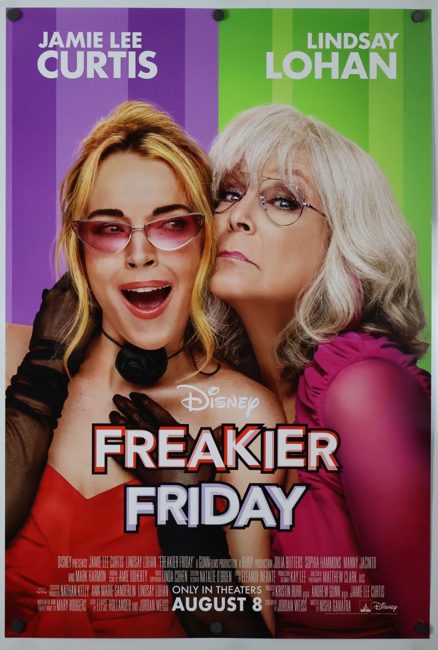 Freakier Friday (2025) original theatrical movie poster - Final
