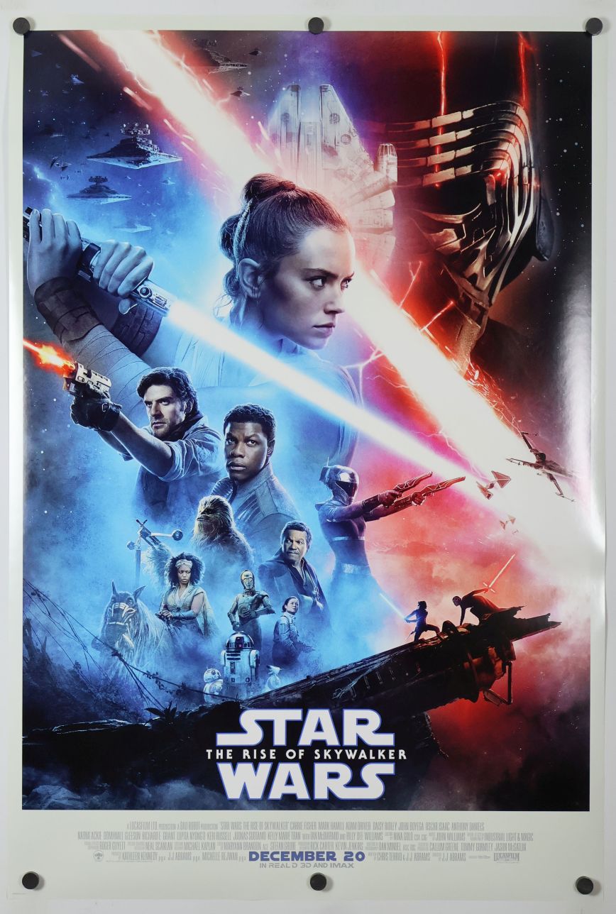 Star Wars: The Rise of Skywalker (2019) original theatrical movie poster - Final