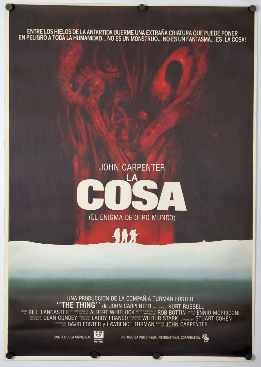 The Thing (1982) original theatrical movie poster - Final