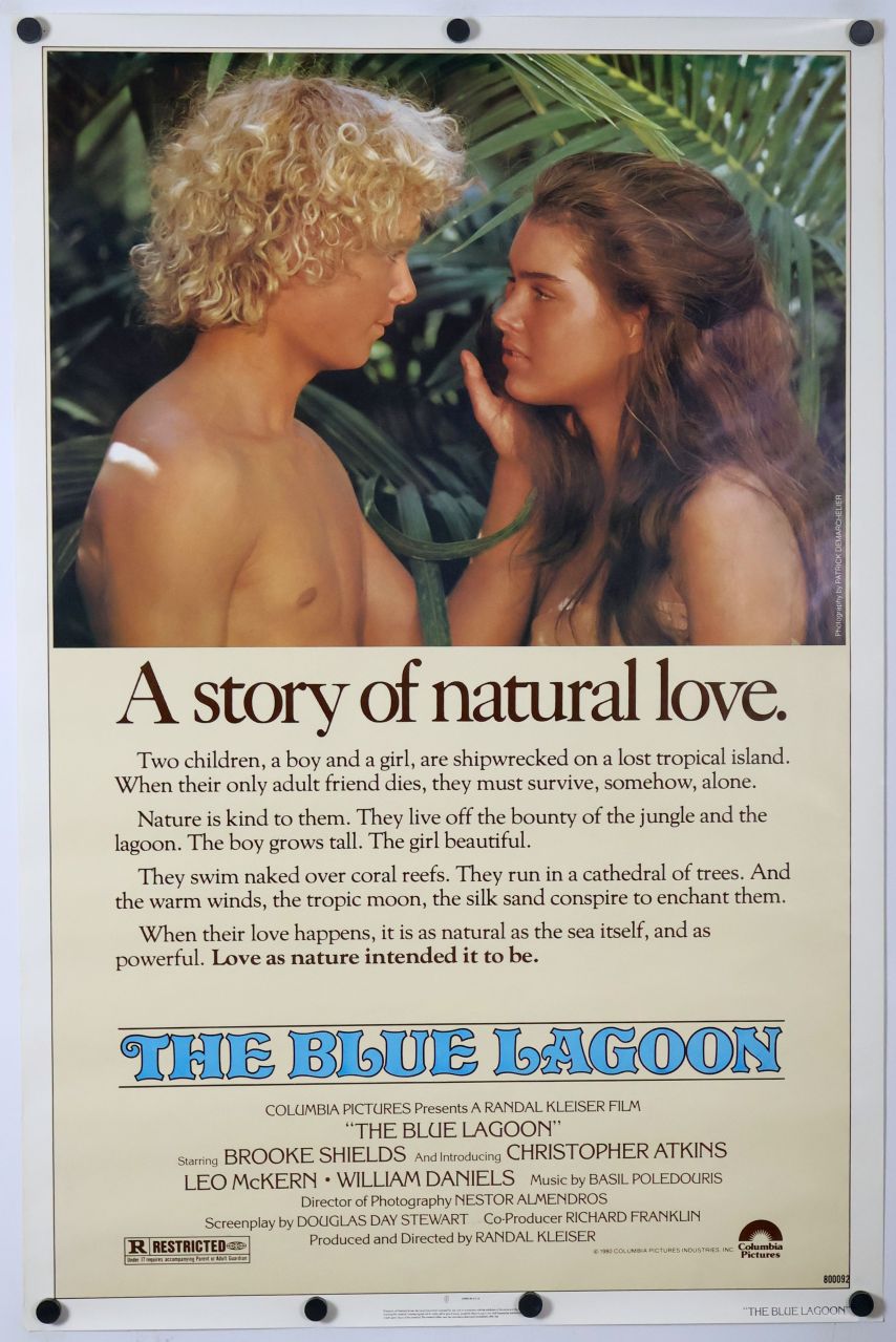 The Blue Lagoon (1980) original theatrical movie poster - Final