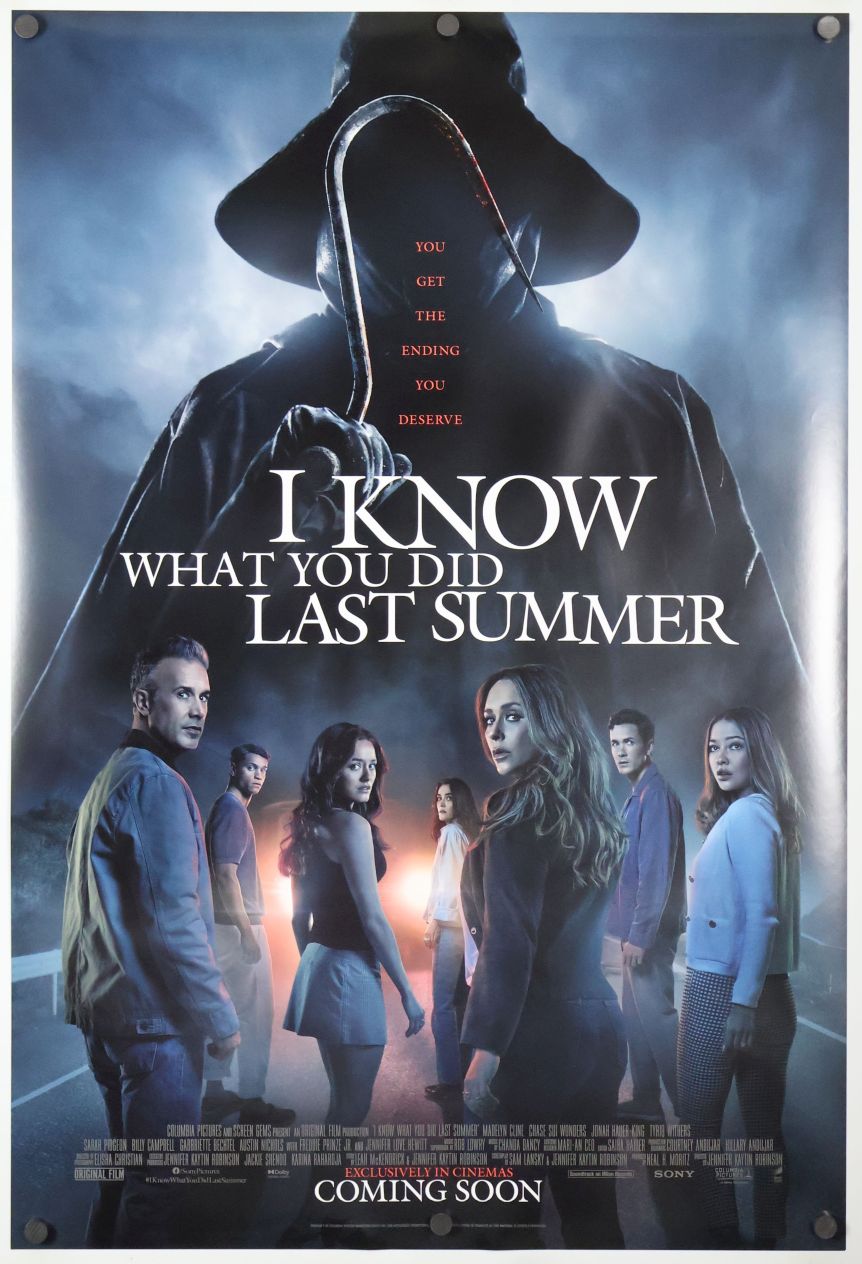 I Know What You Did Last Summer (2025) original theatrical movie poster - International Final