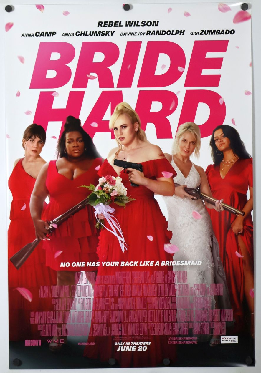 Bride Hard (2025) original theatrical movie poster - Final