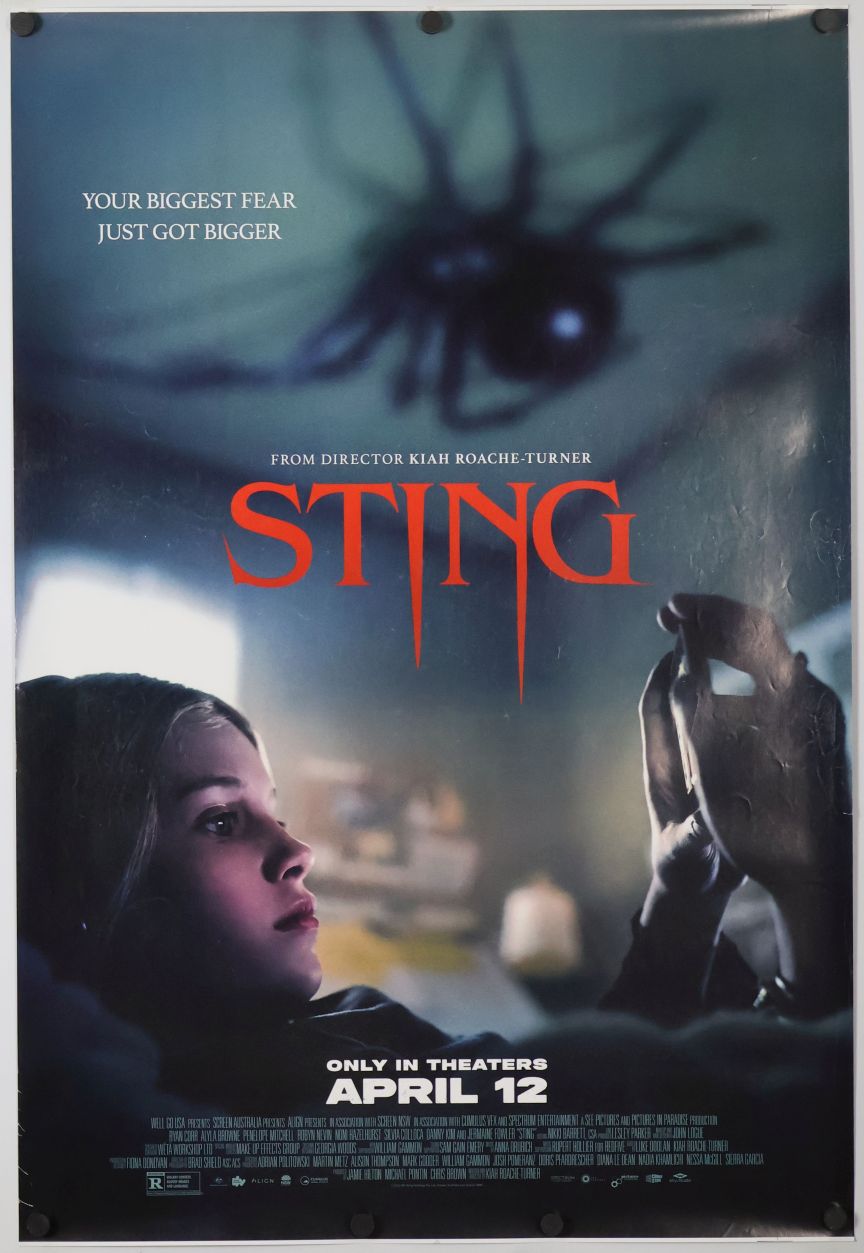Sting (2024) original theatrical movie poster - Final