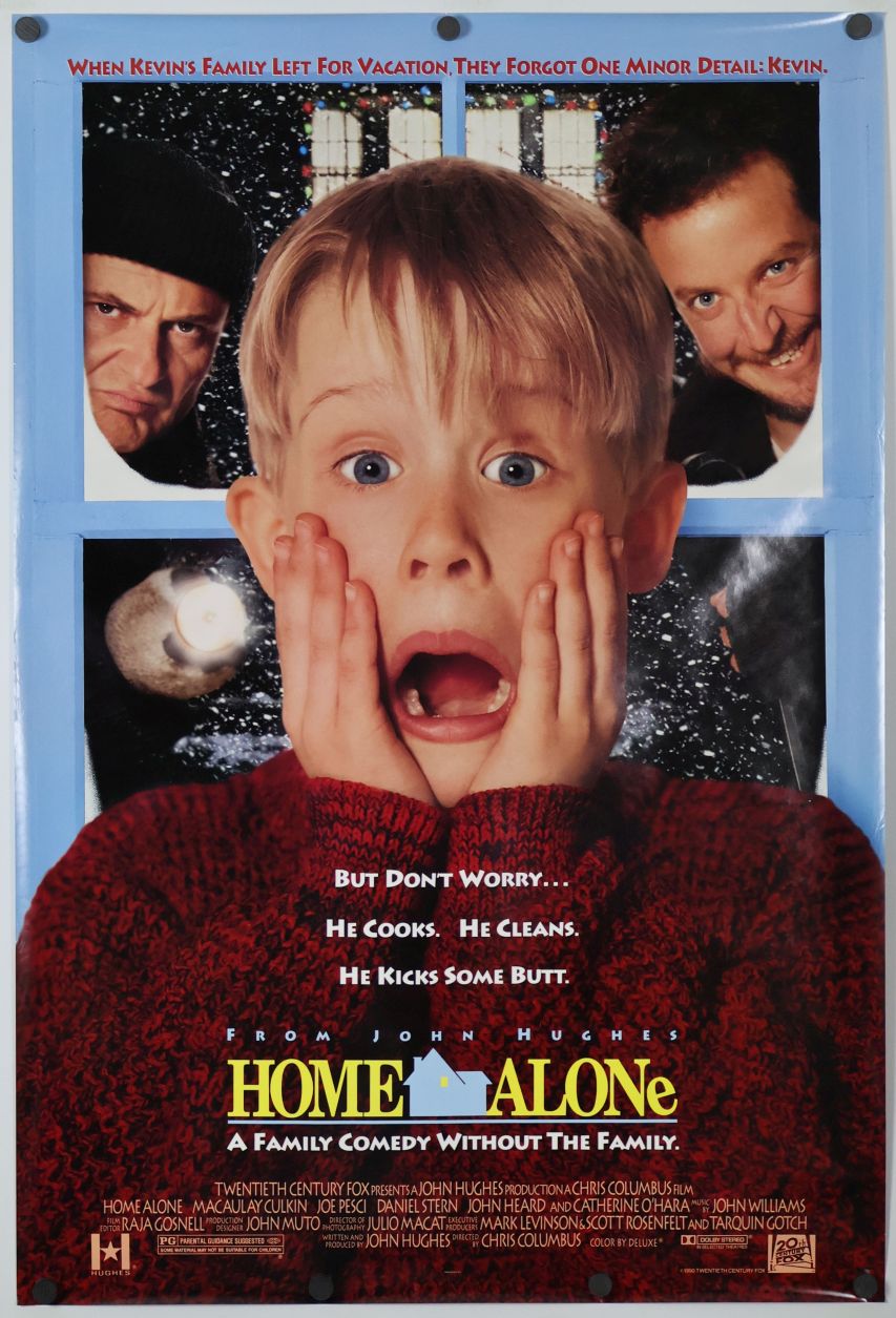 Home Alone (1990) original theatrical movie poster - Final