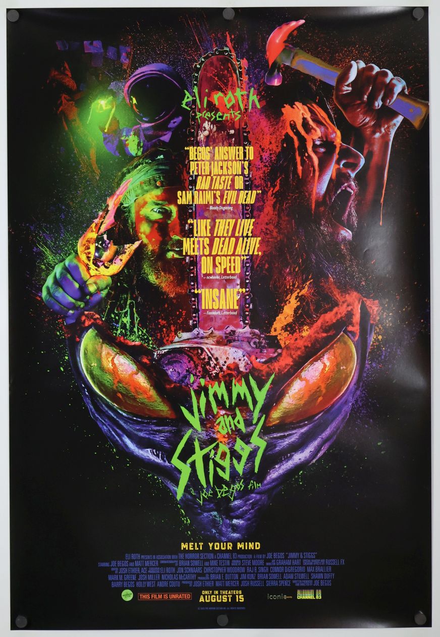 Jimmy and Stiggs (2024) original theatrical movie poster - Final