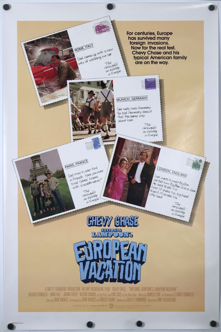 National Lampoon's European Vacation (1985) original theatrical movie poster - International