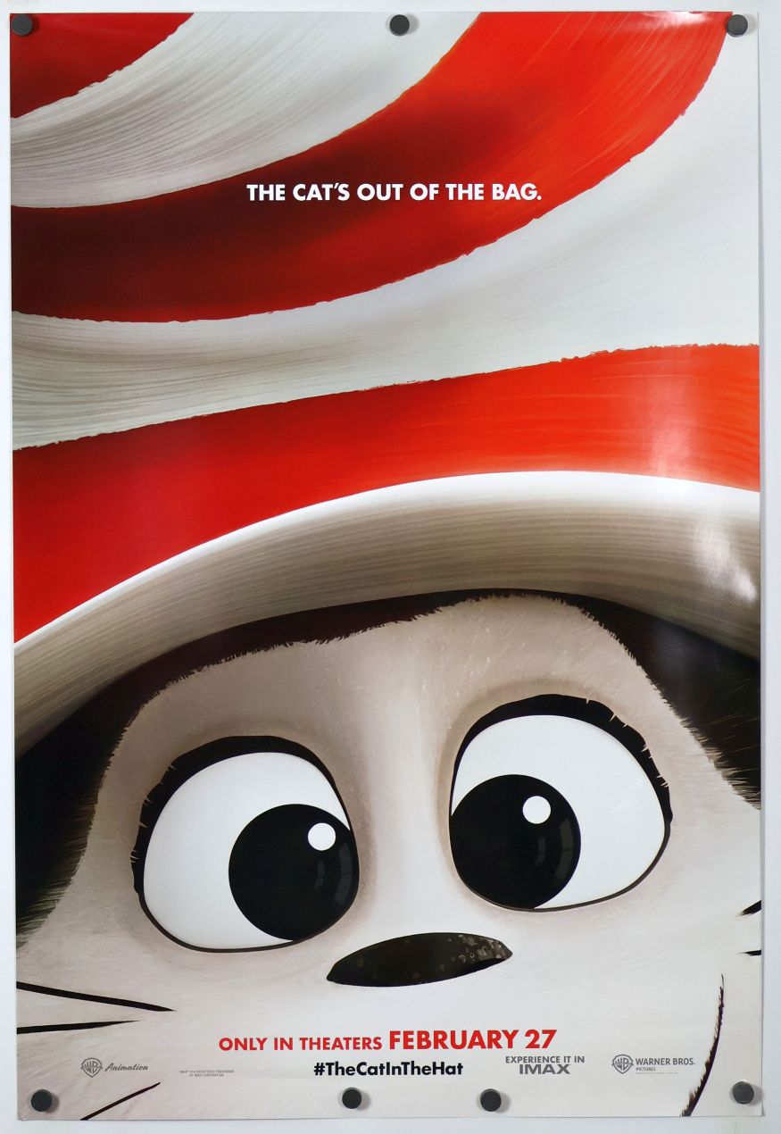 The Cat in the Hat (2026) original theatrical movie poster - Advance