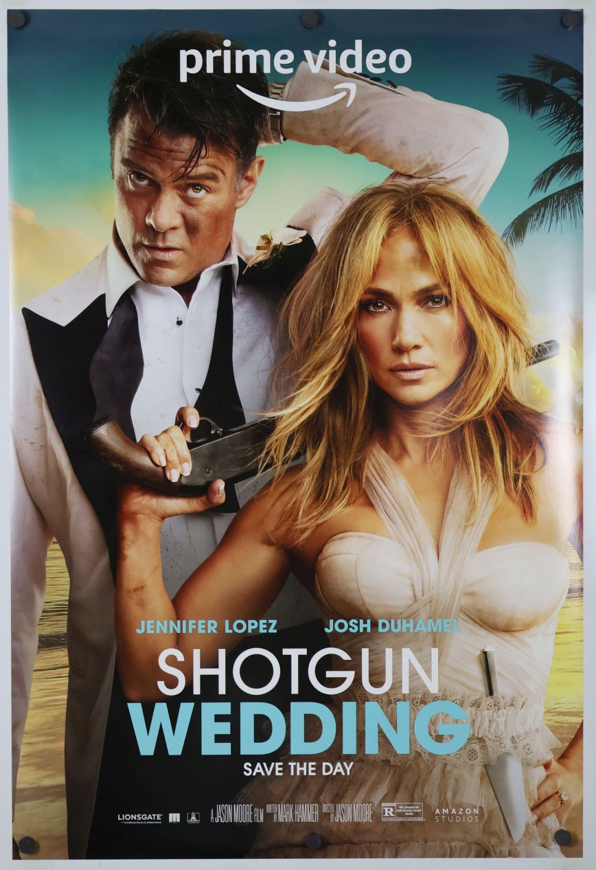 Shotgun Wedding (2023) original theatrical movie poster - Final