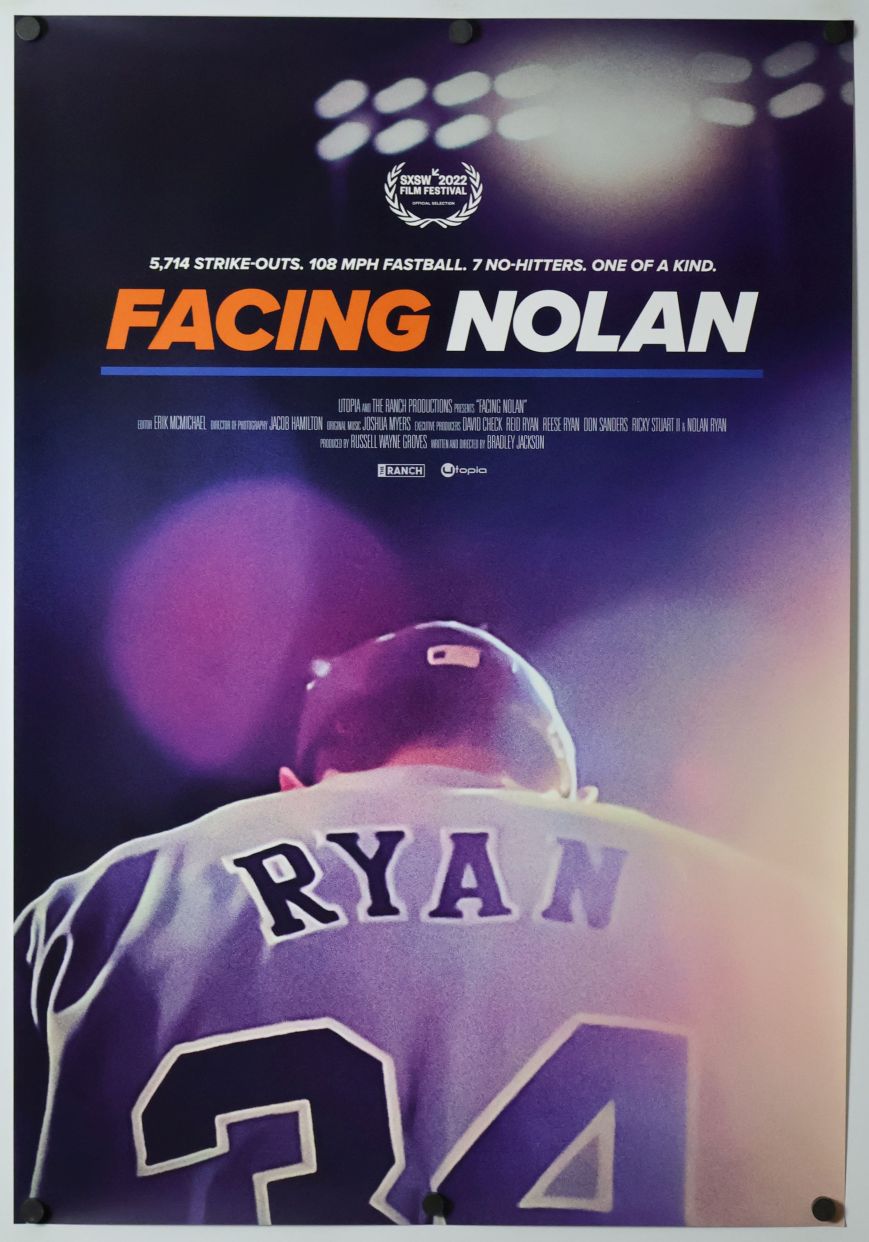 Facing Nolan (2022) original theatrical movie poster - Final