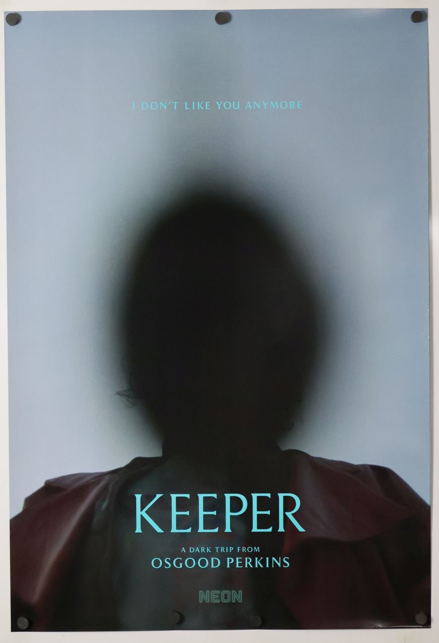 Keeper (2025) original theatrical movie poster - Advance